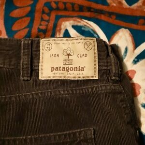 Men's Forge Grey Organic Cotton Corduroy Jeans 34x32